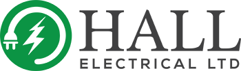 Hall Electrical Footer Logo